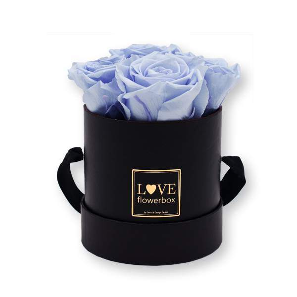 Flowerbox Modern gold | Small | Rosen Cool Lavender (Flieder)