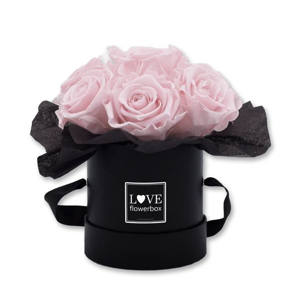 Flowerbox Bouquet | Small | Rosen Mauve (Altrosa)
