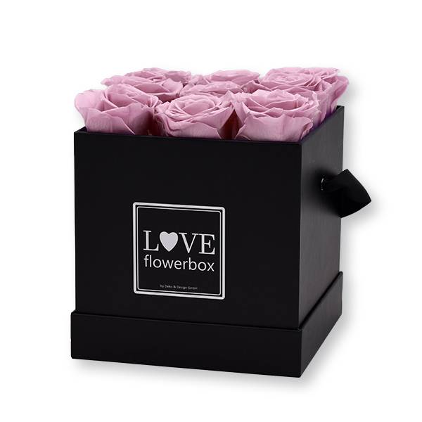 Flowerbox Modern | Medium | Rosen Mauve (Altrosa)