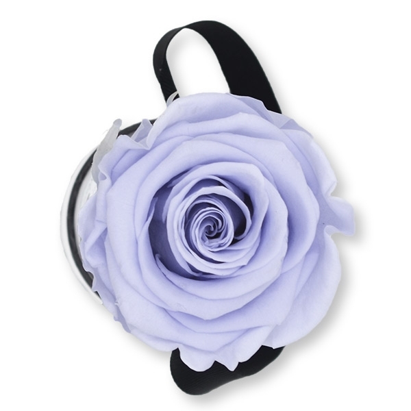 Rosenbox Infinity Rosen lavendel | Flowerbox | Blumenbox | XS Modern white