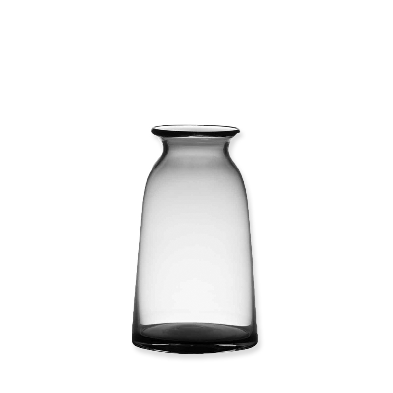 Vase | Glas grau