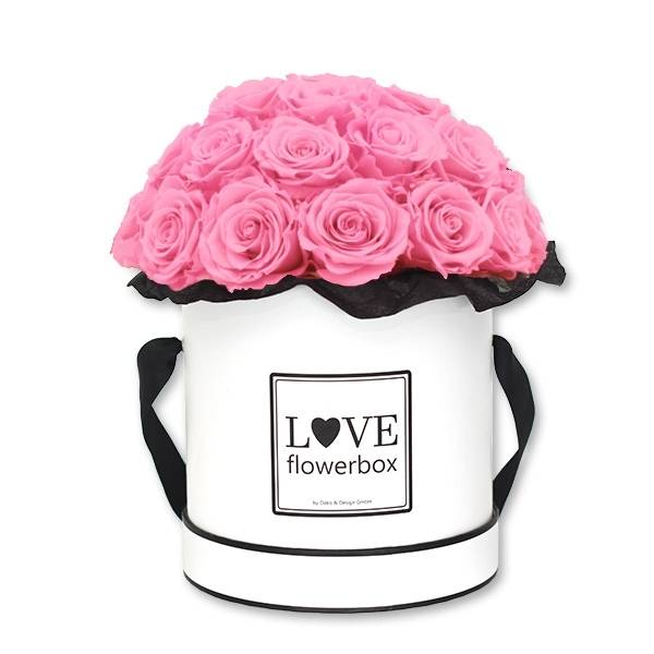 Flowerbox Bouquet | Large | Rosen Baby Pink (Rosa)