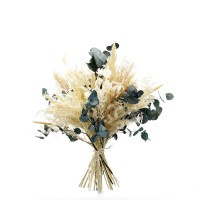 Trockenblumenstrauß Naturmoment L rund | weiss-natur-grün Trockenblumenstrauß Naturmoment L rund | weiss-natur-grün