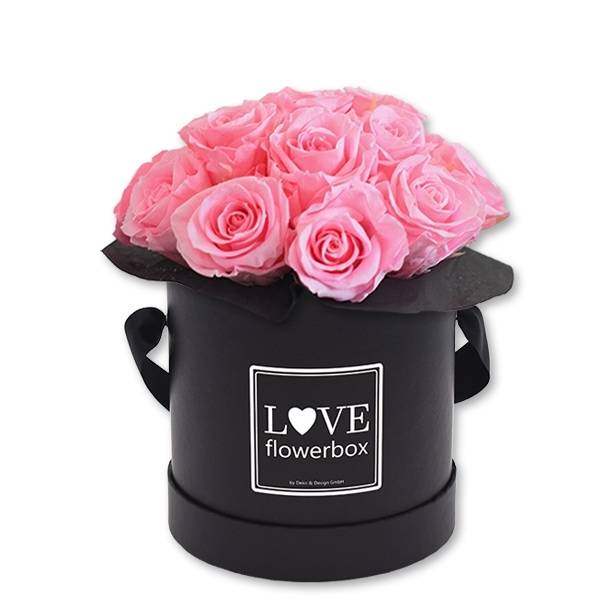 Flowerbox Bouquet | Medium | Rosen Baby Pink (Rosa)
