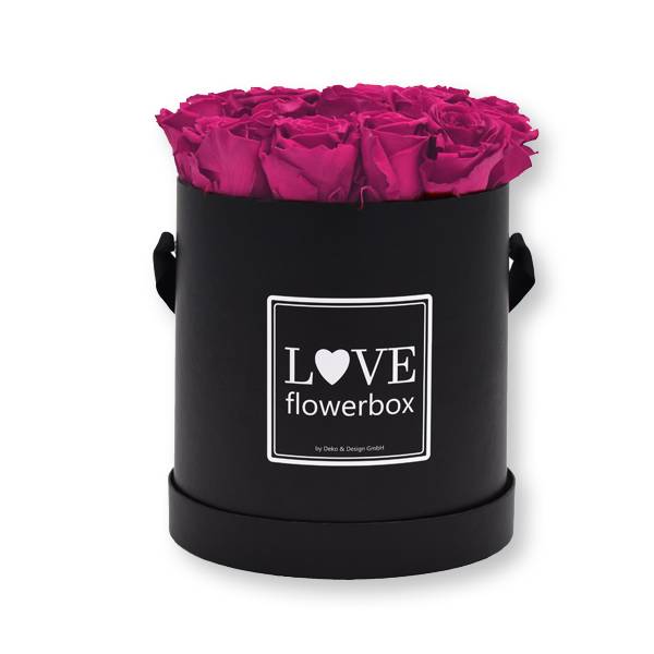 Flowerbox Modern | Large | Rosen Raspberry (Himbeere)