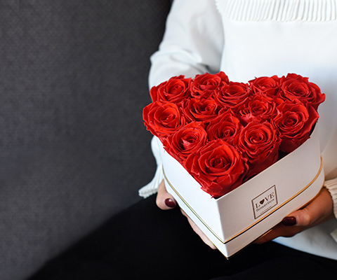 beige Groß Ewige Rose 3PC,Rosenbox,Infinity Rosen,Groß Blume,Geschenkbox,Geschenk für Freundin Frauen Mutter Geburtstagsgeschenk Valentinstag Weihnachten Jahrestag 