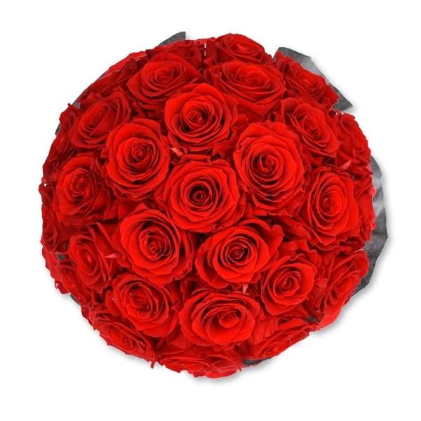Rosenbox Infinity Rosen rot | Flowerbox | Blumenbox | L Bouquet black