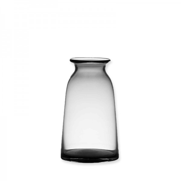 Vase | Glas grau | 23cm