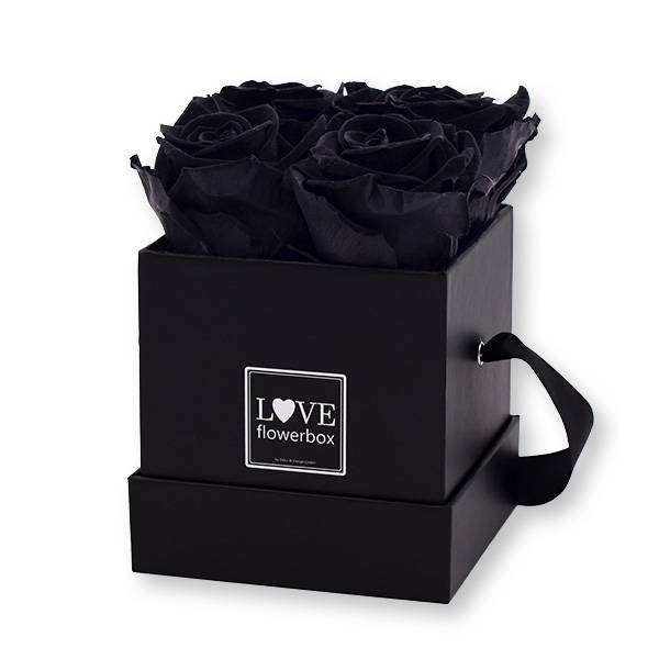 Flowerbox Modern | Small | Rosen Black (Schwarz)