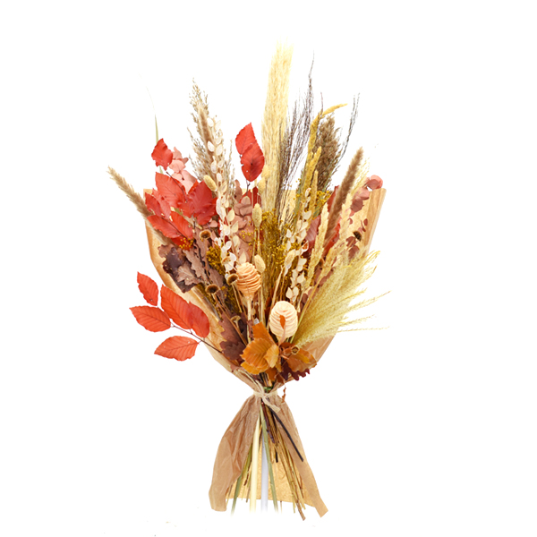 Trockenblumenstrauß Herbstmoment L | natur-braun