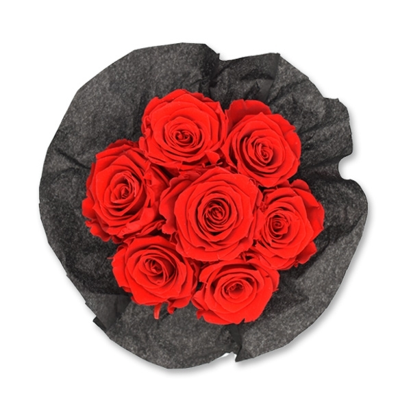 Rosenbox Infinity Rosen rot | Flowerbox | Blumenbox | S Bouquet black