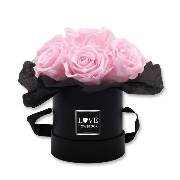 Flowerbox Bouquet | Small | Rosen Bridal Pink (Hellrosa)