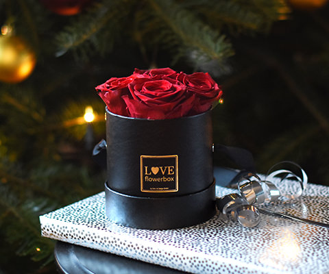Love Flowerbox Die Rosenbox Als Geschenk Zu Weihnachten
