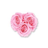 Flowerbox Herz | Mini | Rosen baby pink (rosa)