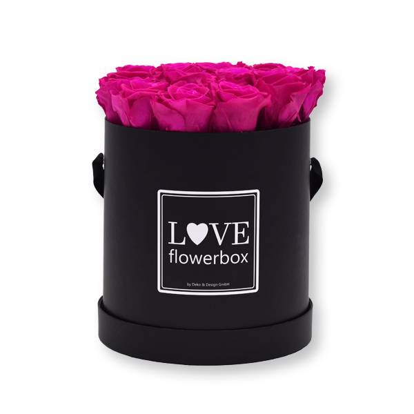 Flowerbox Modern | Large | Rosen Hot Pink (Pink)