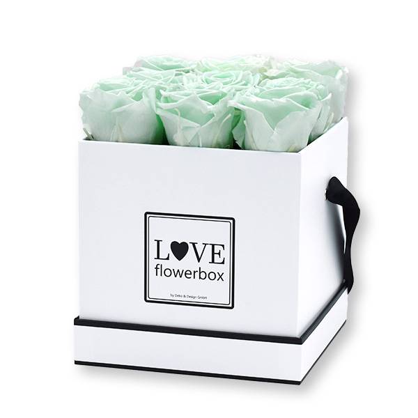 Flowerbox Modern | Medium | Rosen Minty Green (Mint)