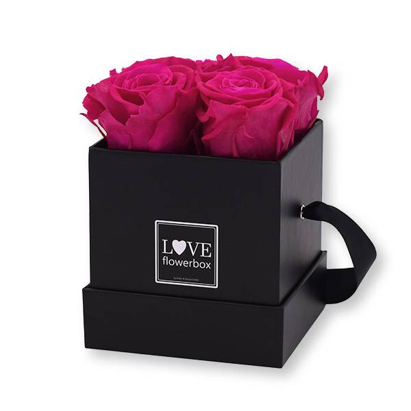 Flowerbox Modern | Small | Rosen Hot Pink (Pink)