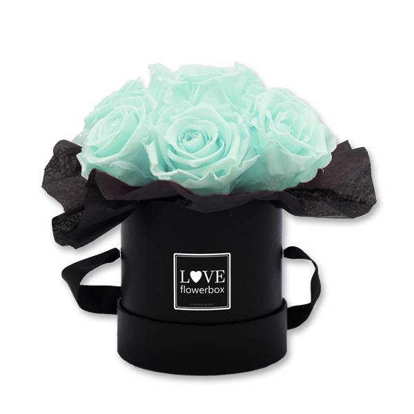 Flowerbox Bouquet | Small | Rosen Minty Green (Mint)