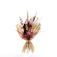 Trockenblumenstrauß Goldener Beerenglanz M | Trockenblumen beere-lila-gold