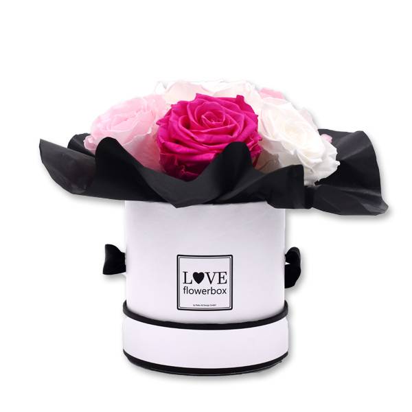 Love_Flowerbox_Kugel_Rund_Small_weiss_Rosen_pure_white_bridal_pink_hot_Pink.jpg
