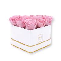 ❤️ Exklusive Rosenbox Blumenboxen mit Infinity Rosen als Geschenk Flowerbox 
