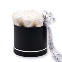 Rosenbox Trauer Infinity Rosen weiß | Medium | Beerdigung Trauerfeier | Geschenk zur Beerdigung Rosenbox Trauer Infinity Rosen weiß | Medium | Beerdigung Trauerfeier | Geschenk zur Beerdigung