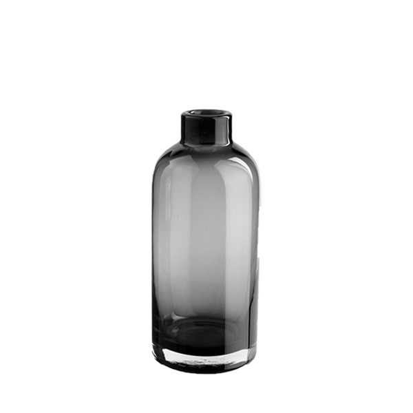 Vase | Glas grau | 21 cm