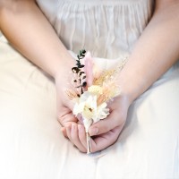 Trockenblumen Anstecker | Pastellliebe | creme-rosa-gruen-natur Trockenblumen Anstecker | Pastellliebe | creme-rosa-gruen-natur