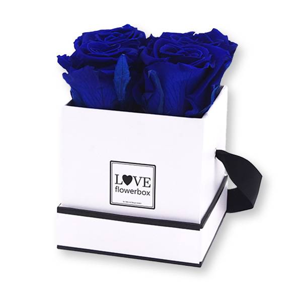 Flowerbox Modern | Small | Rosen Dark Blue (Dunkelblau)