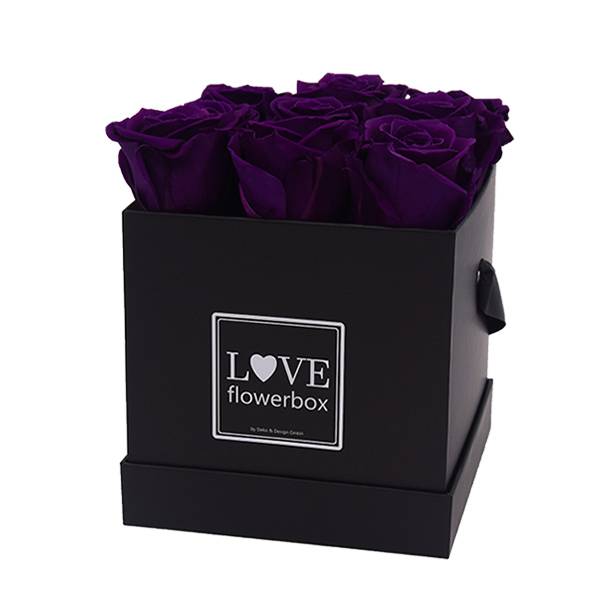 Flowerbox Modern | Medium | Rosen Lilac (Aubergine)