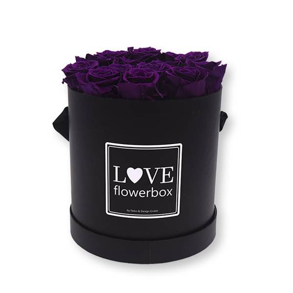 Flowerbox Modern | Large | Rosen Lilac (Dunkellila)
