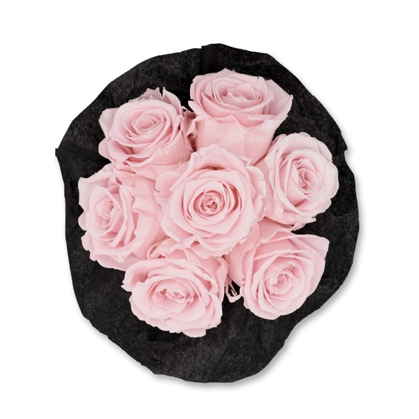 Rosenbox Infinity Rosen alt rosa | Flowerbox | Blumenbox | S Bouquet black