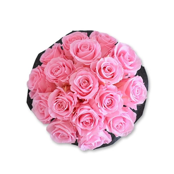 Rosenbox Infinity Rosen baby rosa | Flowerbox | Blumenbox | M Bouquet white