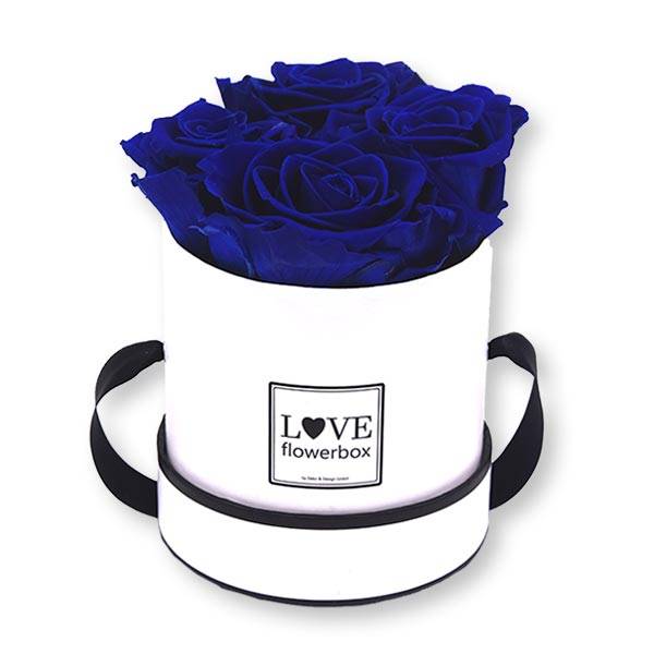 Flowerbox_rosenbox_blumenbox_rund_Small_weiss_Infinity_Rosen_DarkBlue_dunkelblau.jpg